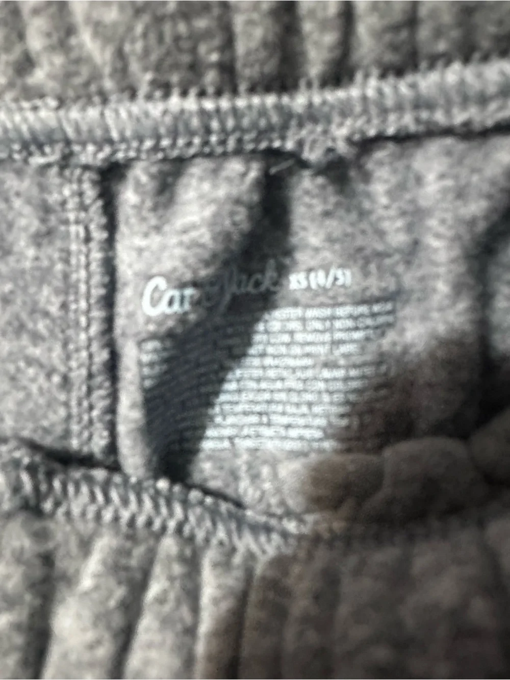 CAT & JACK Boys Heather Gray Sweatsuit Size XS (4-5)